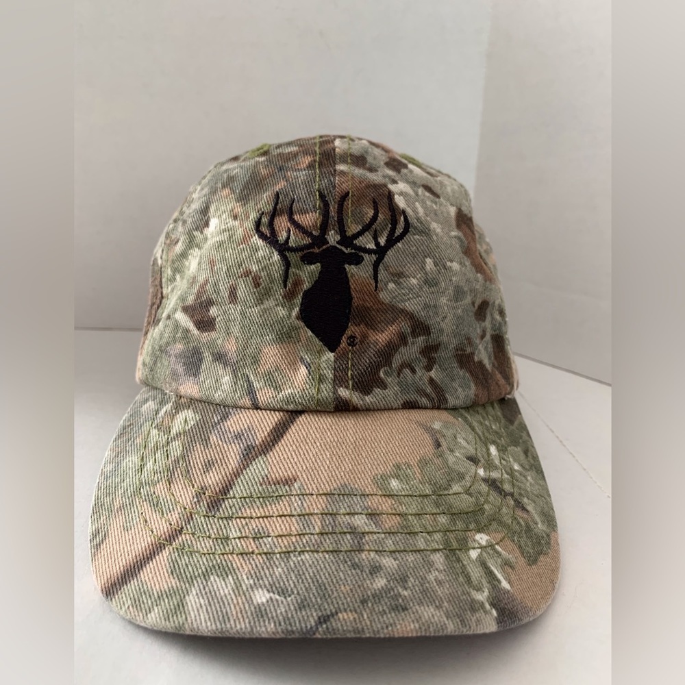 King’s Camouflage Embroidered Bucks Deer Head Adjustable Cap Hat